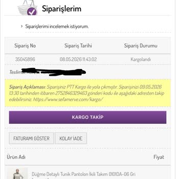 Geciken İade Ve Yetersiz Müşteri Hizmetleri