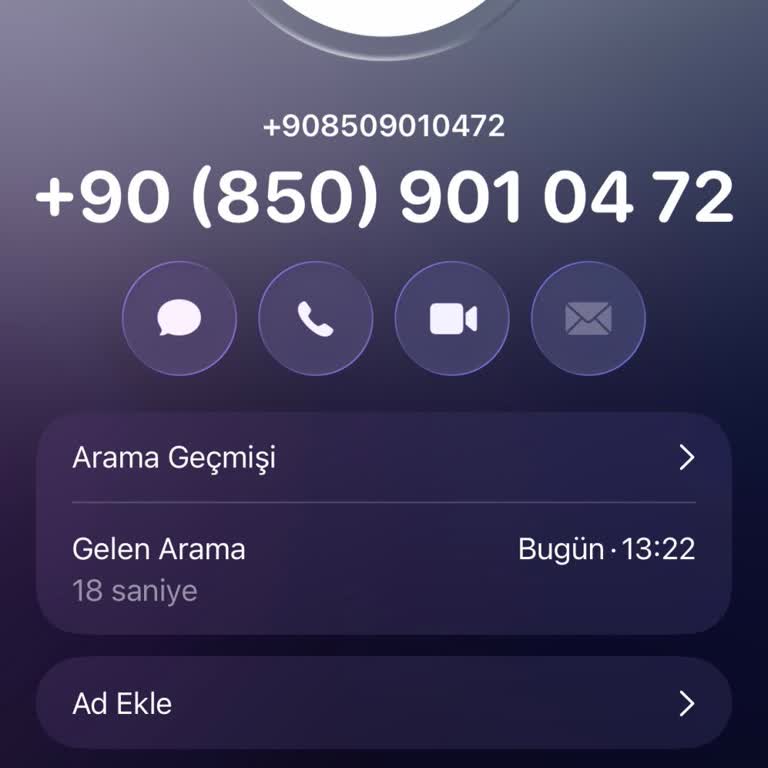 İzin Alınmadan Kayıt Edilen Şüpheli Telefon Araması Ve Engelleme Talebi
