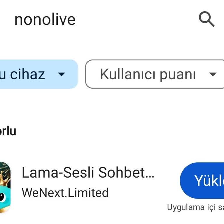 Nonolive Uygulamasının Açıklama Olmadan Kaldırılması