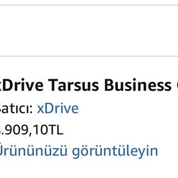 Açılmış Ve Hasarlı Xdrive Tarsus Ürün Kutusu