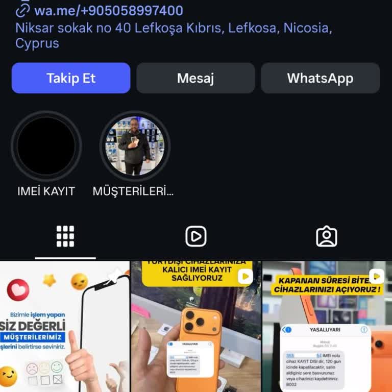 @arenagsmiletisim Üzerinden Sahte IMEI Kayıt Vaadiyle 3500 TL Kayıp