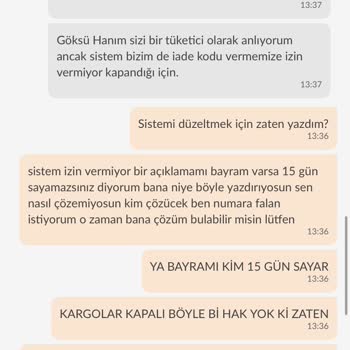 Trendyol’da Bayram Tatili Nedeniyle İade Süresi Dışlanması Ve Tüketici Hak İhlali