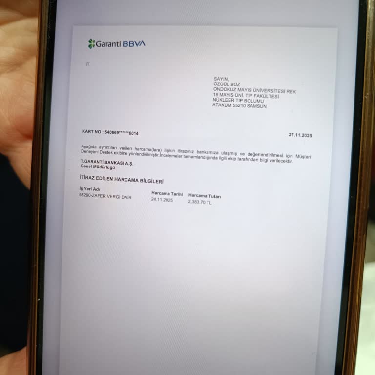 Garanti Bankası’ndan Çift Vergi Tahsilatı Ve 6 Aylık Geri Ödeme Sorunu