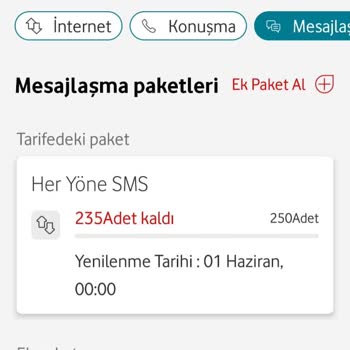 İnternet Paketi Devredilmediği Ve Geriye Dönük Telafi Talebi