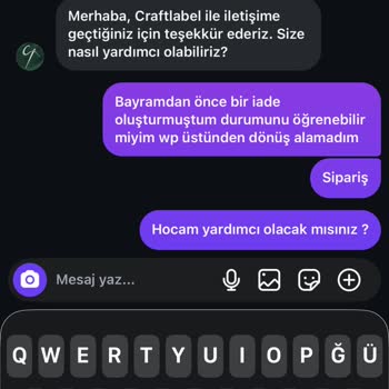 İade Sürecinde Sessiz Kalan Firma
