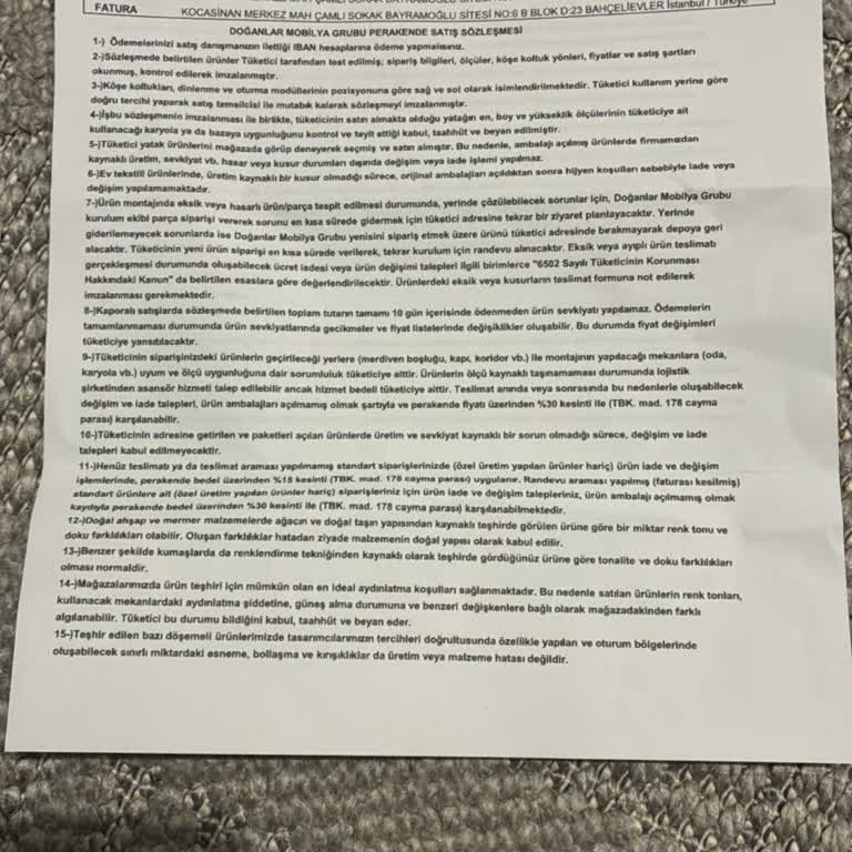 Kelebek Mobilya'dan Armin Yatak Odası Takımının Teslim Tarihi Gecikmesi