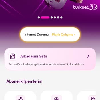 TurkNet Planlı Çalışma Nedeniyle İnternet Kesintisi ve Destek Yanıtsızlığı