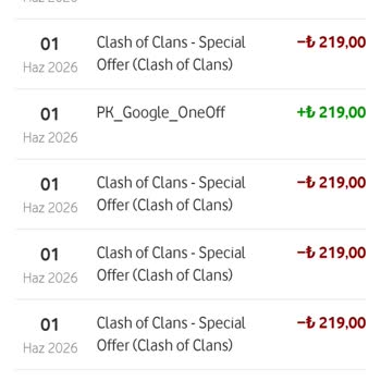 Vodafone Pay'den Yanlış Çekilen 657 TL Hemen Düzeltilecek