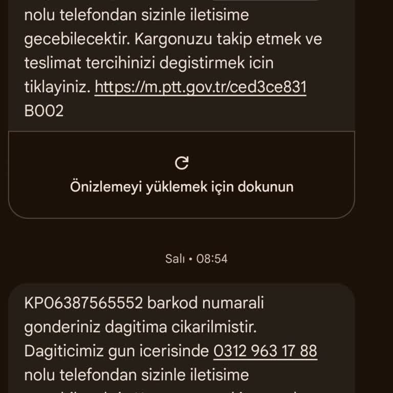 Evde Olmamıza Rağmen Kargo Teslim Edilmedi