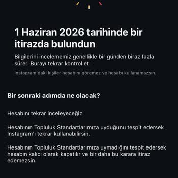 Açıklama Almadan Kapatılan Instagram Hesabım