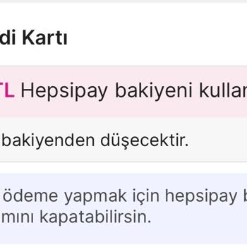 Hepsiburada İade Şifrem Hatalı, Para Geri Gelmiyor