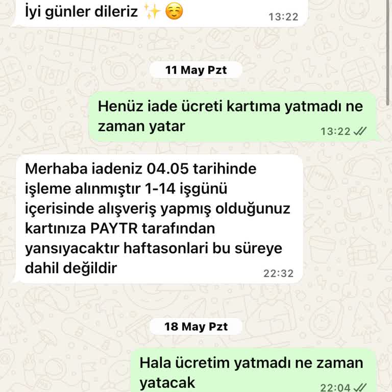 İade Edilen 5.500 TL Geri Ödemesi Gecikti