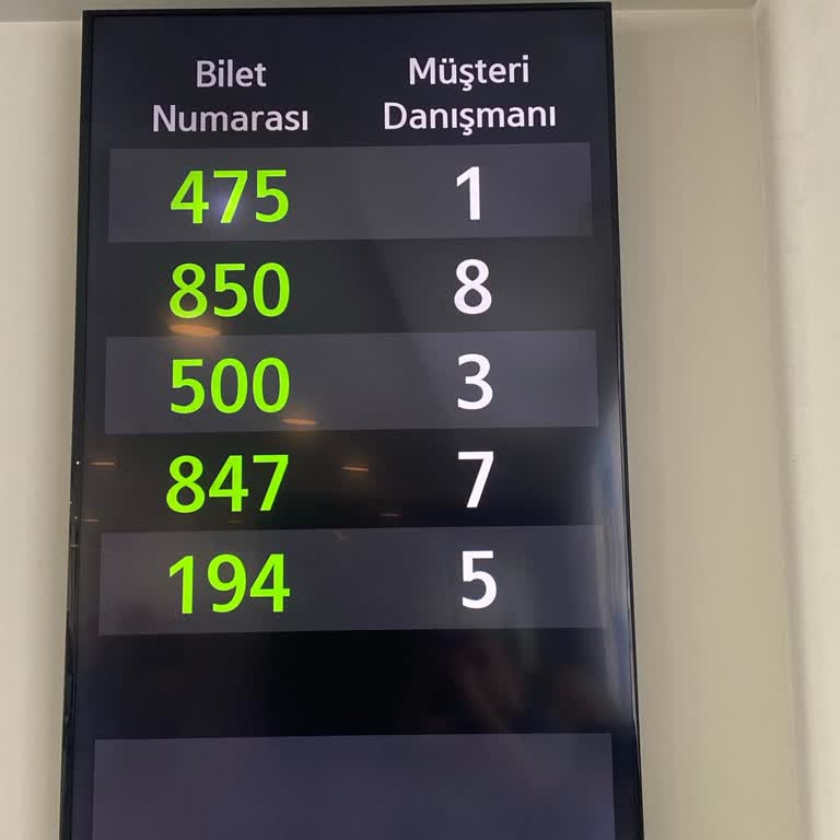 Laleli Şubesinde Personel Yetersizliği Ve Adaletsiz Sıra Sistemi