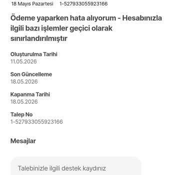 İade Sonrası Hesabım Kapatıldı Ve Kuponlarım Kullanılamıyor