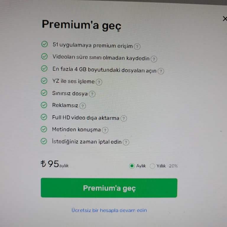 123apps Premium Üyeliğimin Eksiksiz Şekilde Yeniden Aktif Edilmesini İstiyorum
