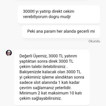 Free Spin Kazancım Silindi Ve 3.000 TL Çekimim Engellendi