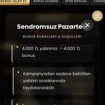 Bonus Kuralı Değişikliği Nedeniyle 6.000 TL Çekim İptali Ve İade Talebi