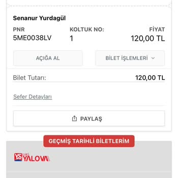 Obilet’ten Son Dakika Sefer İptali Bildirimi Yapılmadığı İçin Mağduriyet
