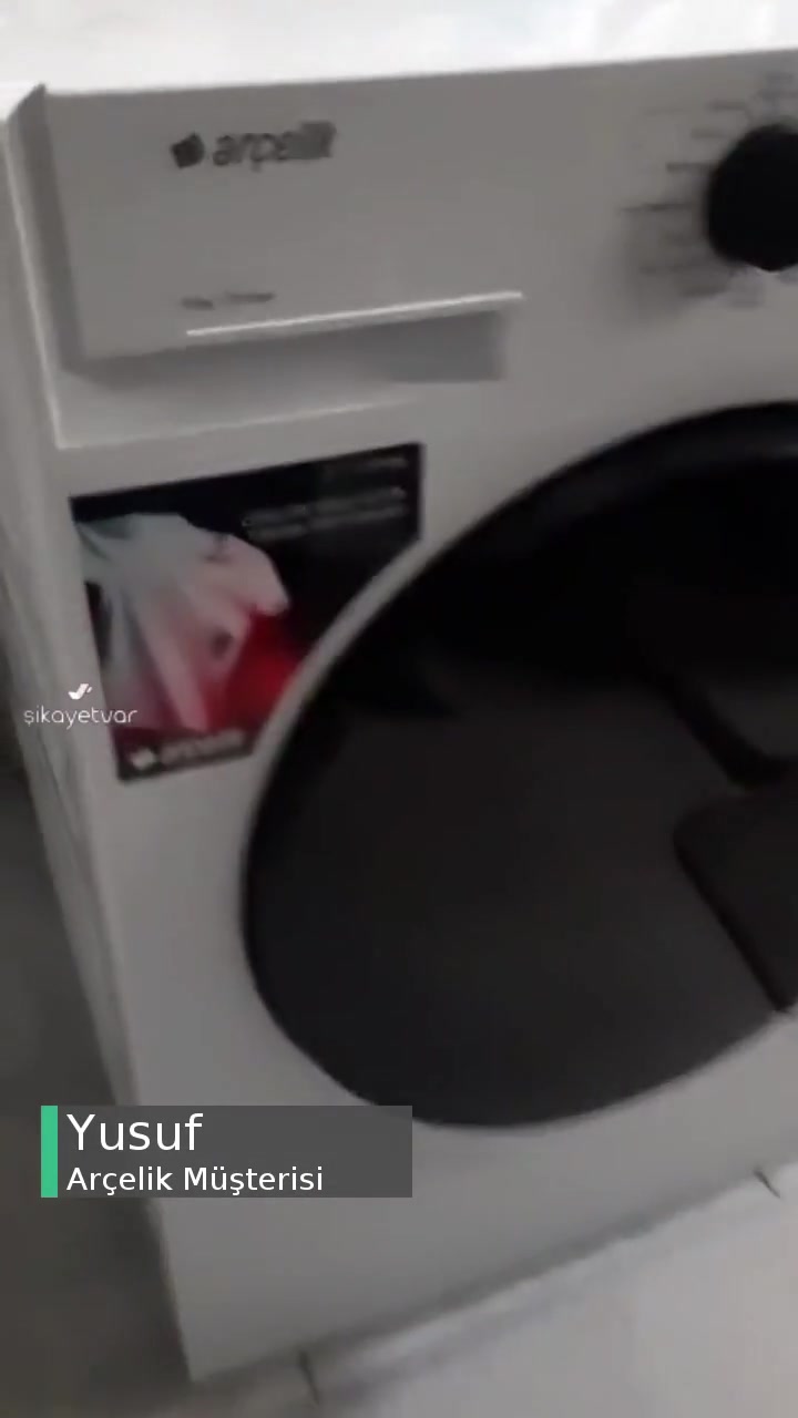 Arçelik 10120m Çamaşır Makinesi Aşırı Gürültü, Yetersiz Servis... videonun kapak resmi