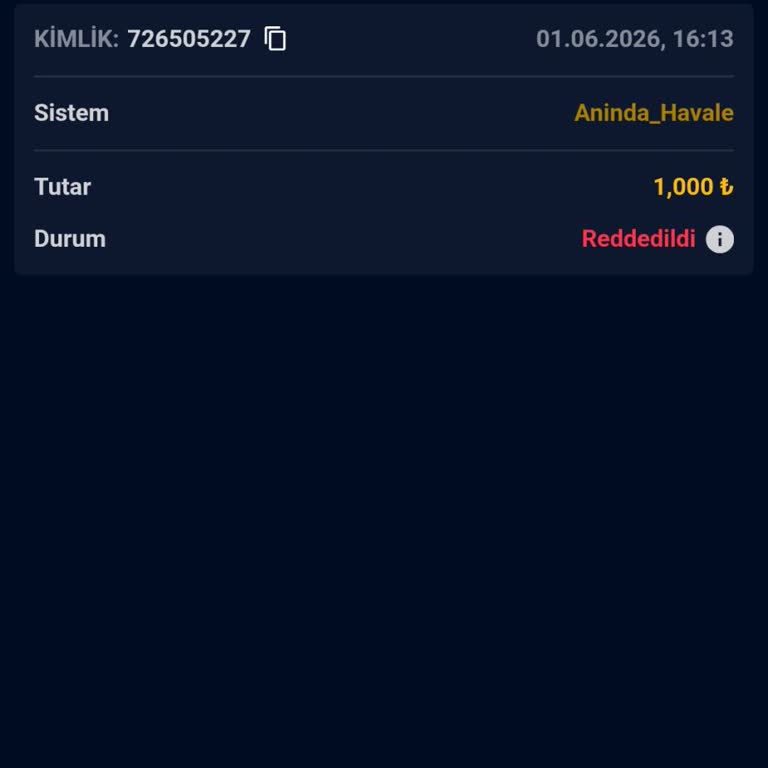 Vegabet Sitesinde Çekim Talebinin Reddedilmesi ve Kişisel Verilerin Tehdidi