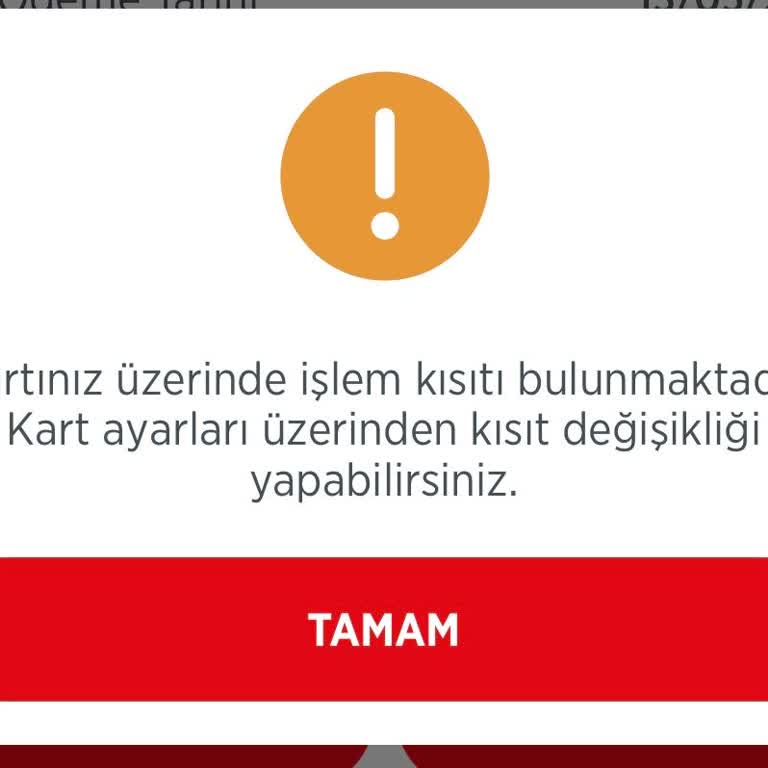 Genç Kartım Kullanılamıyor, Şube Ziyareti Zorunlu