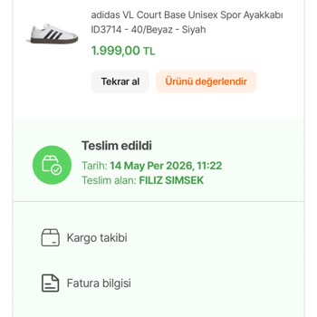 Hepsiburada’da Kapanan Mağaza Sebebiyle Adidas Ayakkabı İadesi