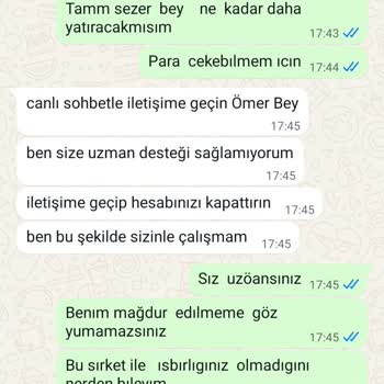 Smh Markets Test Paketi Sona Erdiği İçin Para Çekemiyorum Ve Yüksek Ücret Talebiyle Mağdur Oldum