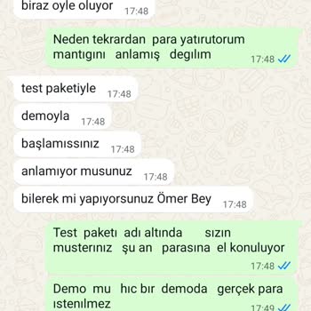 Smh Markets Test Paketi Sona Erdiği İçin Para Çekemiyorum Ve Yüksek Ücret Talebiyle Mağdur Oldum