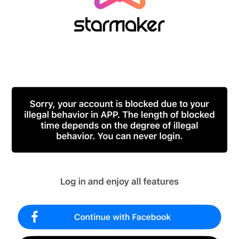 Unban Or Restore My StarMaker Account