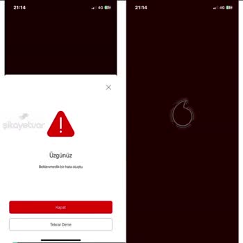 Hattımız Vodafone Çekmiyor Salonda 2 Diş İnterneti Kullanamıyoruz!