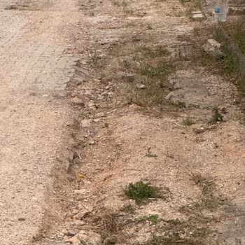 Tekirdağ’da Çukurlu Sokaklar Yaşlıları Ve Araçları Risk Altına Sokuyor