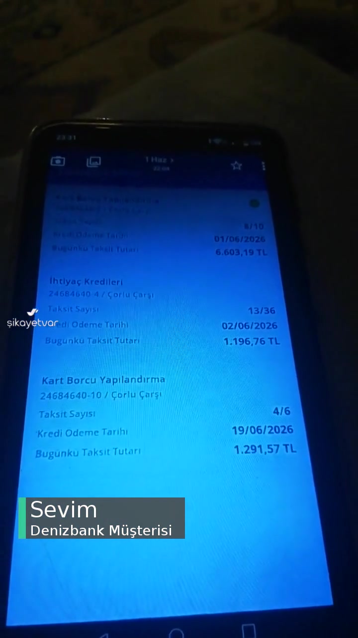 Denizbank Haksız Faiz Yönetmeliği videonun kapak resmi