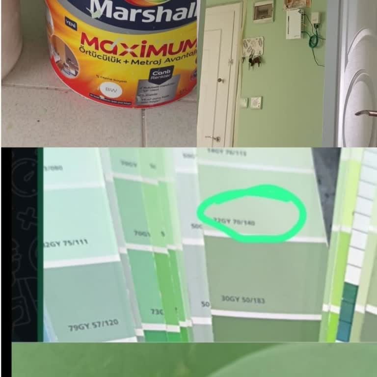 Marshall Silikonlu İç Cephe Boyasında Renk Uyuşmazlığı Ve Doğru Renk Değişimi Talebi