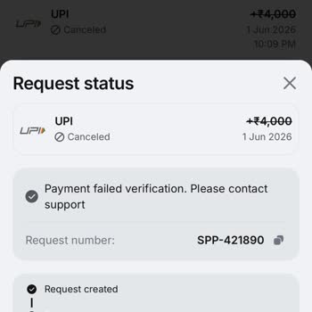 1win UPI Deposit Missing After Paytm Payment and Support Failure