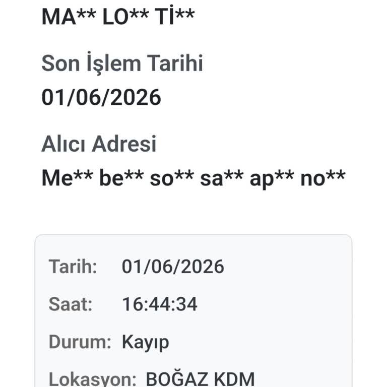 Epttavm'den Siparişim Gelmedi