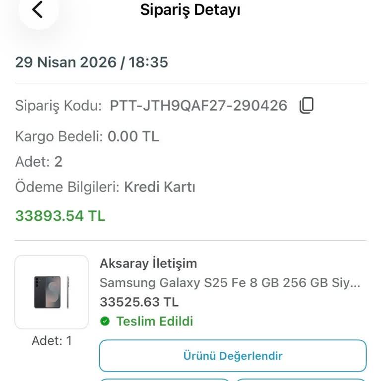 Aksaray İletişim'den Satın Aldığım Telefonun Faturası Gelmedi!