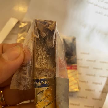 A101'den Alınan Merci Çikolataların Bozuk Durumu