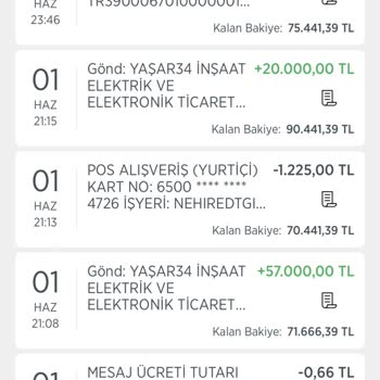 Tamamlandı Olarak Görünen Çekimde 23.000 TL Eksik