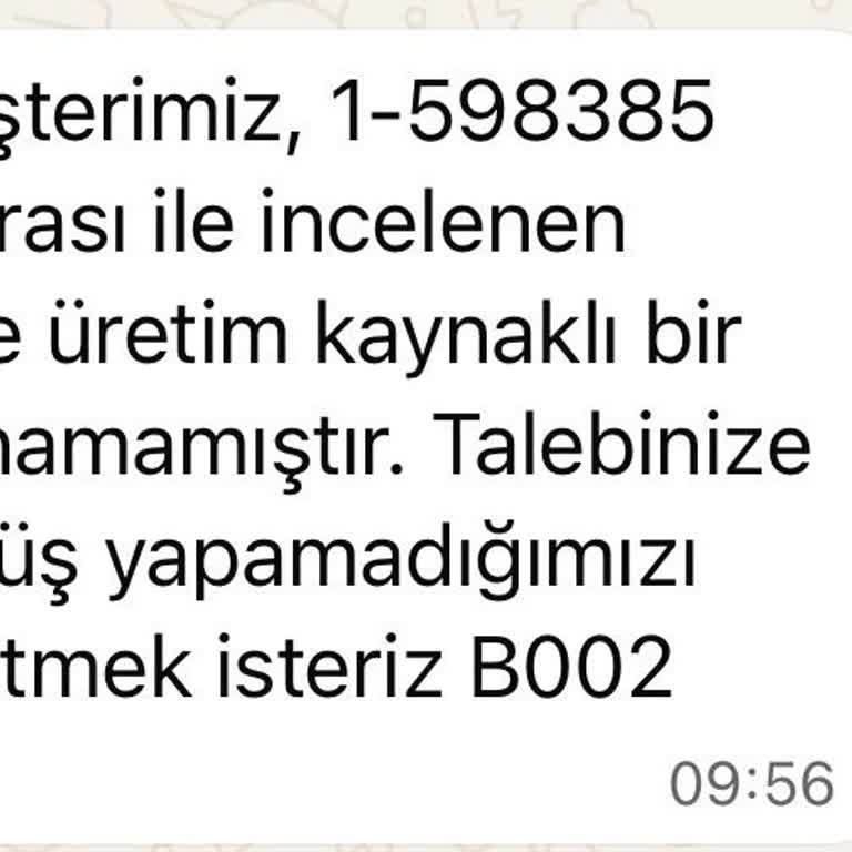 Üç Ay İçinde Dağılan Çocuk Ayakkabısı İçin Ücret İadesi Talebi