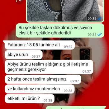 Defolu Abiye Elbisede Taş Dökülmesi Ve İade Reddi