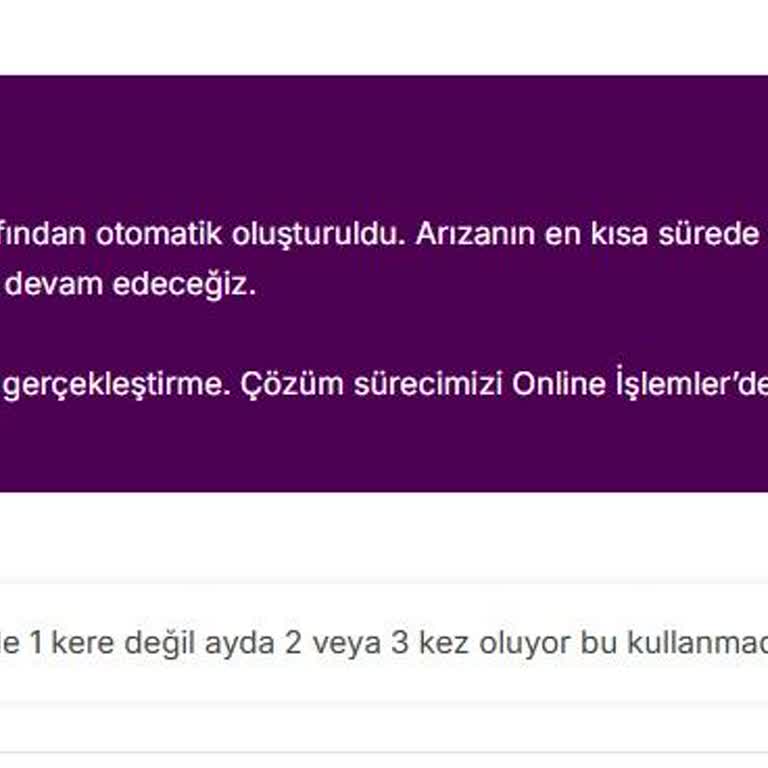 İş Yerinde Sürekli Fiber İnternet Kesintileri Ve Satış Durdurulması