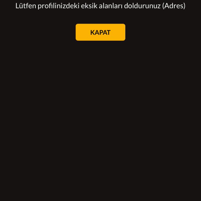 Adres Hatası Nedeniyle 100.000 TL Çekimim Gerçekleşmiyor