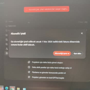 ChatGPT GO Üyeliği Kullanılmadığına Rağmen Aylık Ücret Çekiliyor Ve İptal Edilemiyor