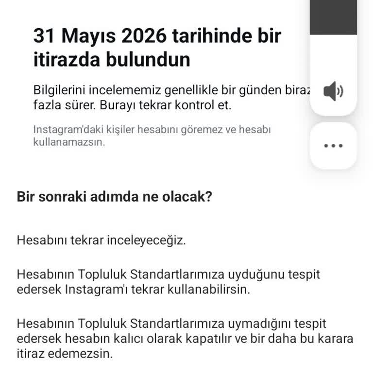 Instagram Hesabım Açıklama Almadan Kapatıldı, İtirazıma Yanıt Gelmedi