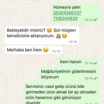 Hasarlı Orta Kapak Ve Cevapsız Servis Süreci