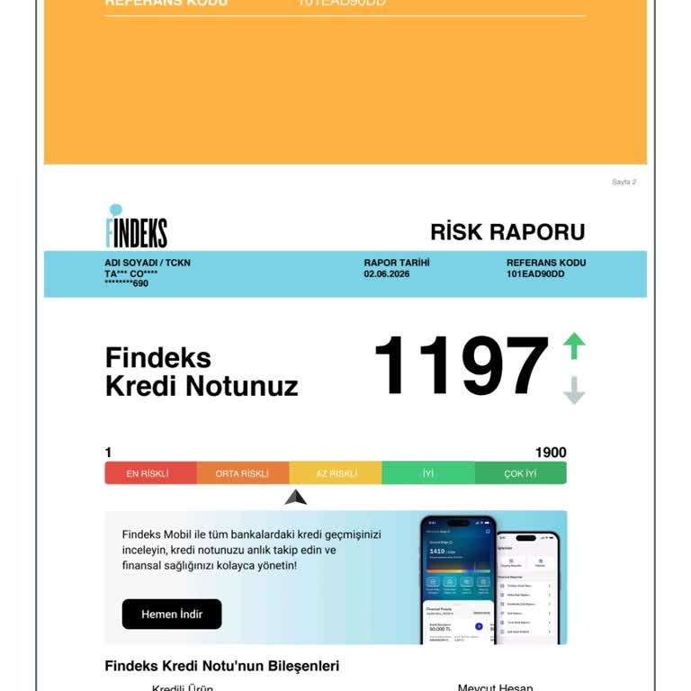 Düzenli Ödemelere Rağmen Findeks Kredi Notum Hatalı Şekilde Düşüyor