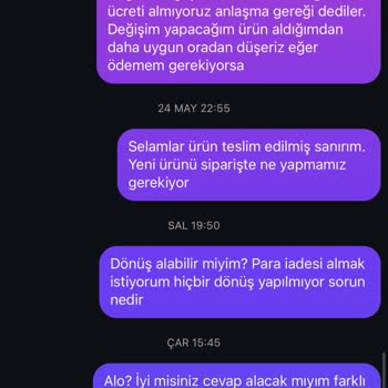 Büyük Çanta İadesi Sonrası Geri Ödeme Alınamıyor