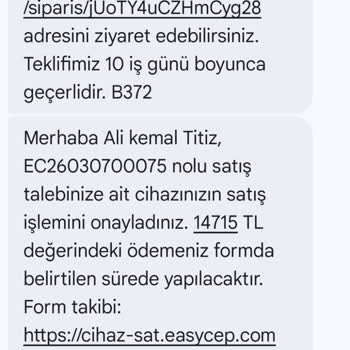 Söz Verilen 18.715 TL Ödeme Gecikti, Açıklama Ve Ödeme Talebi