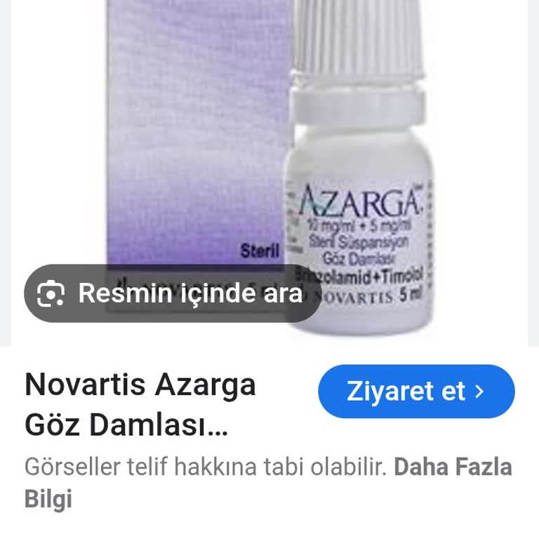 Azarga Göz Damlası Miktarı Gerçek Olmadığı İçin Güvenim Sarsıldı