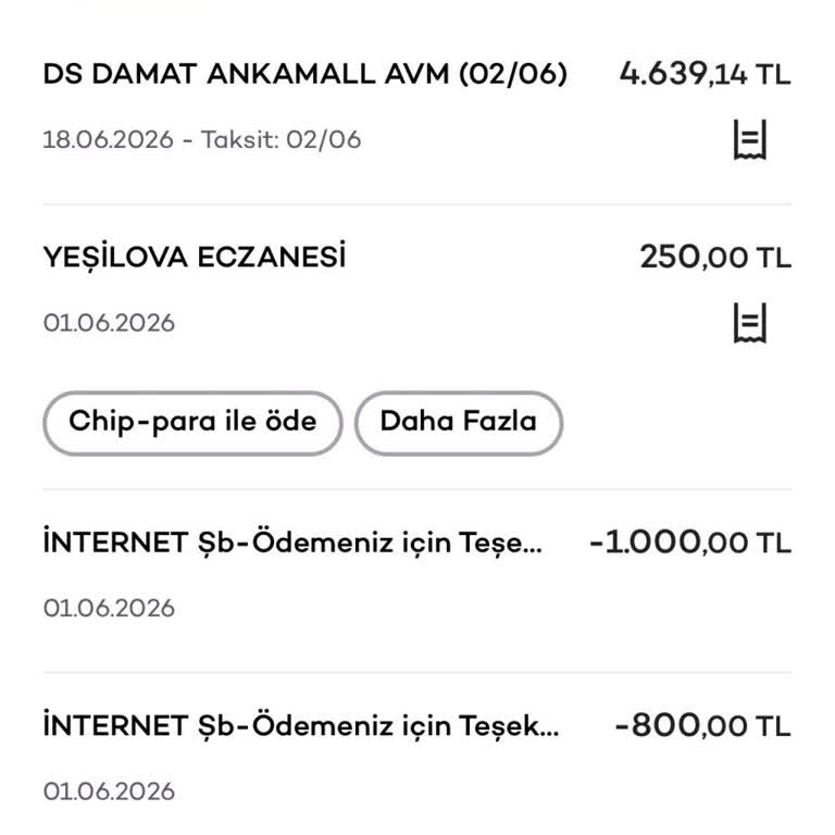 Ürün Almadan Çekilen 1000 TL Chip Paranın İadesi Bekleniyor